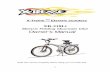 Electric Folding Mountain bike Owner’s Manual › 2010 › 11 › xb-310li-manual-6-3-10.pdfalcohol or drugs. o If possible, avoid riding in bad weather, when visibility is obscured,
