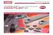 Keeping the Customer First - Tungaloy Corporation · Keeping the Customer First DIMPLEFX NEW Ceramic insert with dimple New innovative clamping system delivers high productivity !
