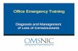 EMG 105 - Diagnosis and Management of Loss of … Emergency Training/pdf/EMG 105...Tooth preparation 7.3% Tooth filling 2.3% Incision 1.7% Apicoectomy 0.7% Removal of fillings 0.7%.
