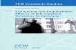 ZEW EconomicStudies · ZEW EconomicStudies PublicationSeries ofthe Centre for European Economic Research (ZEW), Mannheim, Germany. ... joint research project “Eingliederungseffekte