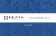 Reata Investor Deck - Reata Pharmaceuticals...based on our intentions, beliefs, projections, outlook, analyses, or current expectations using currently available information, and are