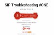 SIP Troubleshooting #ONE - OpenSIPS · Introduction VoIP Ecosystem and Elements This workshop assumes basic familiarity with the standard elements and protocols typically involved