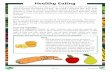 Healthy Eating - oldpalaceprimary.co.uk...Healthy eating is vital for a healthy body. Many people eat too much unhealthy food like ready-made meals, sweets and chocolates. Instead,