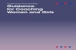 Scottish Karate Governing Body Guidance for Coaching Women … · 2018-11-05 · Self defence: In Scotland, 1 in 5 women have experienced domestic abuse, 1 in 10 have experienced