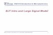 BJT Intro and Large Signal Model - Penn Engineeringese319/Lecture_Notes/Lec_3_BJTLgSig_08.pdf · BJT Intro and Large Signal Model. ESE319 Introduction to Microelectronics 2008 by
