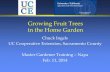 Growing Fruit Trees in the Home Gardencesacramento.ucanr.edu/files/183238.pdf · Growing Fruit Trees in the Home Garden Chuck Ingels UC Cooperative Extension, Sacramento County ...