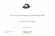 PR and Communication Workshop WBII-1€¦ · PR and Communication Workshop Dutch Media-landscape Circulation (x 1000) national daily newspapers 1996 – 2004 1996 2000 2004 • De
