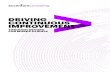 DRIVING CONTINUOUS IMPROVEMENT - Accenture · 2 DRIVING CONTINUOUS IMPROVEMENT THROUGH DEVOPS A volatile mix of new regulatory demands, disruptive technology and competitive challenges
