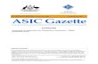 ASIC Gazette - ASIC Home | ASIC · , 115 gondola road, narrabeen nsw 2101 221.00 couper, kirsti sheridan , 115 gondola