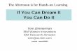 If You Can Dream It You Can Do It - Pages - Home · If You Can Dream It You Can Do It. Tom Zimmerman. IBM Watson Innovations. IBM Research-Almaden. ... Virtual Reality ... Sensing,