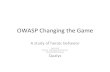 OWASP&Changing&the&Game& › › OWASP_Changing_the_Game_-… · Bottlenecked at IT Security Developer& App& Owner& IT&Security& DevApp1&& QAApp1 UAT_App1 Prod_App1 Scanner& Reportof&