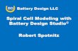 Spiral Cell Modeling with Battery Design Studio Robert Spotnitzmdx2.plm.automation.siemens.com/sites/default/files/Presentation/… · Battery Design LLC BDNTG Model 6 References