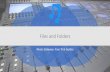 Files and Folders - Music Gateway...Files and Folders –How to 2-3 Today were going to complete your Profile by adding your creative genius, making your music or project discoverable