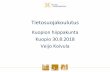 Tietosuojakoulutus - Kuopion hiippakunta · 2018-12-13 · EU:n yleinen tietosuoja-asetus 2016 (GDPR eli General Data Protection Regulation) Uuden lainsäädännön tavoitteena on