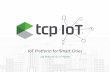IoT Platform for Smart Cities - IQRF Summit · TCP IoT team Building smart city platform Based on open-source technologies IoT Platform Unique solution from data collection to cloud