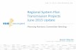 Regional System Plan Transmission Projects June 2015 Update Regional System Plan Transmission Projects