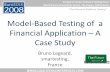 Model-Based Testing of a Financial Application A …...Model-Based Testing of a Financial Application –A Case Study Bruno Legeard, smartesting, France Europe’s Premier Software