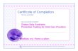 Certificate of CompletionTitle: Certificate of Completion - Shaken Baby Syndrome Prevention Training for Child Care Providers Author: Ryberg, Diane Subject: Shaken Baby Syndrome