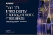 Top 10 third party management mistakes - KPMG€¦ · Managing a multi-tiered third party network requires prioritization. Do you know which third party network vulnerabilities pose