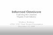 Informed Omnivore: Final Presentationtmm/courses/533-09/projects/... · Informed Omnivore Exploring the Canadian Organic Food Industry Matthew Brehmer CPSC 533C Final Project Presentation