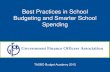 Best Practices in School Budgeting and Smarter School Spending Budget Academy 201… · Budgeting and Smarter School Spending TASBO Budget Academy 2015 . Introductions Michele Trongaard,