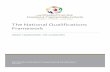 The National Qualifications Framework · The National Qualifications Framework (NQF) was designed as a comprehensive 10-Level framework to classify qualifications provided by all