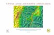 Christian County Land Suitability Conflict Analysis County CDBG... · 2016-04-06 · Determining Suitability The Christian County Land Suitability and Conflict Analysis utilizes 30