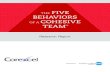 Five Behaviors Research Report Option · The Five Behaviors of a Cohesive Team is based on the model developed by Patrick Lencioni in his book, The Five Dysfunctions of a Team. Lencioni’s
