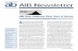 AIB Newsletter 2010 Q3, Vol. 16 No. 3 · 2 AIB Newsletter Third Quarter 2010 received detailed feedback from two JIBS ... dewyn, Alvaro Cuervo-Cazurra, Arvind Mahajan and Stewart