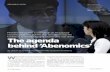 The agenda behind ‘Abenomics’ - Reutersgraphics.thomsonreuters.com/13/05/JapanAbe.pdf · The agenda behind ‘Abenomics’ REMAKING JAPAN W hen ill health and political gridlock