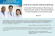 Antimicrobial Stewardship - Arizona Department of Health ...“Antibacterials – indeed, anti-infectives as a whole ... Part 1 . A Note To Our Readers and Slide Presenters ... These