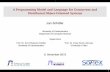 A Programming Model and Language for Concurrent and ...A Programming Model and Language for Concurrent and Distributed Object-Oriented Systems Jan Schäfer ... Concurrency in Mainstream