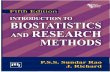 INTRODUCTION TO BIOSTATISTICS AND …21. Introduction to Research Methods 176–188 21.1 Introduction 176 21.2 Research Question176 21.3 Literature Review 177 21.4 Theoretical Framework