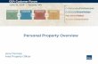 Personal Property Overview - Home | Interact · 4 GSA Sustainability Plan GSA has set an agency-wide goal for achieving Zero Environmental Footprint (ZEF) • Personal Property plays