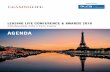 LEASING LIFE CONFERENCE & AWARDS 2016...Leasing Life Conference & Awards 2016 24th November 2016 • Paris, France leasinglife LLParis16 SESSION THREE | New Technology, New Finance