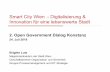 Smart City Wien - Digitalisierung & Innovation für eine ... · 25 Ausgewählte IoT-Aktivitäten in Wien Autonomes Fahren ... Open Government-Plattform Wien Open Data MeetUp Vienna