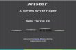 X Series White Paper - Jetstor€¦ · This JetStor X series white paper is applicable to the following JetStor X models: ... JetStor X Storage System 3U 19” Rack Mount Models Model
