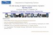 EE 442 Analog & Digital Communication Systems Spring 2020 ... · ES101A Communication in the Digital Age Spring 2015 2 The Evolution of the Telephone Wired Landline Telephone –Started