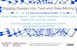 Digging Deeper into Text and Data Mining - Virginia Tech · 2020-01-29 · Virginia Tech, University Libraries ... Text and Data Mining Research Support List (JISC)* Read / Start