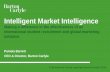 Intelligent Market Intelligence - ICEF · Intelligent Market Intelligence Making a difference in the effectiveness of an international student recruitment and global marketing initiative.