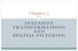 1 INTENSITY TRANSFORMATIONS AND SPATIAL FILTERING and Informatics/Compute… · Using Histogram Statistics for Image Enhancement. Fundamentals of Spatial Filtering The Mechanics of
