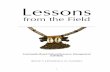 Lessons - IRDNC · all lessons are based on first-hand, practical experience. Lessons cover work done both before and since legislation in support of community-based natural resource