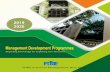 Customized Training Programmes - Fore School of Management · FORE School of Management has been designing, developing and conducting innovative Management Development Programmes