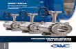 GWC ITALIA - Ball Valve Manufacturers...GWC ITALIA CRYOGENIC BALL VALVE DESIGN GWC Italia soft and metal seated Cryogenic Ball Valves may be used in processes involving cryogenic fluids,