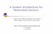 A System Architecture for Networked Sensorscs9242/04/lectures/lect12d.pdf10 cycle event overhead (1.25 byte copes) Components Packet reception work breakdown CPU Utilization Energy