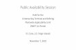 Public Availability Session · 2019-12-03 · Public Availability Session Held for the Limetree Bay Terminal and Refining. Plantwide Applicability Limit . DRAFT Air Permit. St. Croix,