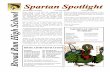 Spartan Spotlight - Loudoun County Public Schools · 2016-11-26 · Spartan Spotlight Broad Run High School Many thanks to our SCA for organizing and orchestrating a week full of