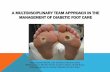 A multidisciplinary Team approach in the management of diabetic foot … · 2017-05-16 · DIABETIC FOOT ULCER CLINIC HISTORY Referred to the DFC post 3rd toe amputation and extended