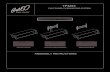 FLAT PANEL TV MOUNTING SYSTEM - CARiD OPTION 2: FlAT PANel TV MOuNTING SySTeM Fig. 2-2 (View fromđrear) yF20 yF20 yF18 yF1 yF9 2-1. ATTACh the Tilt Bracket (YF20) to the Swivel Bracket