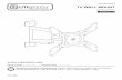 TV WALL MOUNT - Lowe'spdf.lowes.com/installationguides/814183020218_ 3. Determine mounting configuration